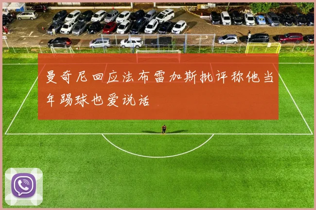 曼奇尼回应法布雷加斯批评称他当年踢球也爱说话